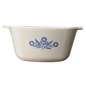 Vintage Corningware Cornflower Mini Casserole Dish